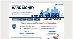 Desktop Screenshot of hardmoneyorlando.com